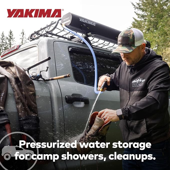 Yakima RoadShower Portable Aluminum Pressurized Water Storage - Image 6