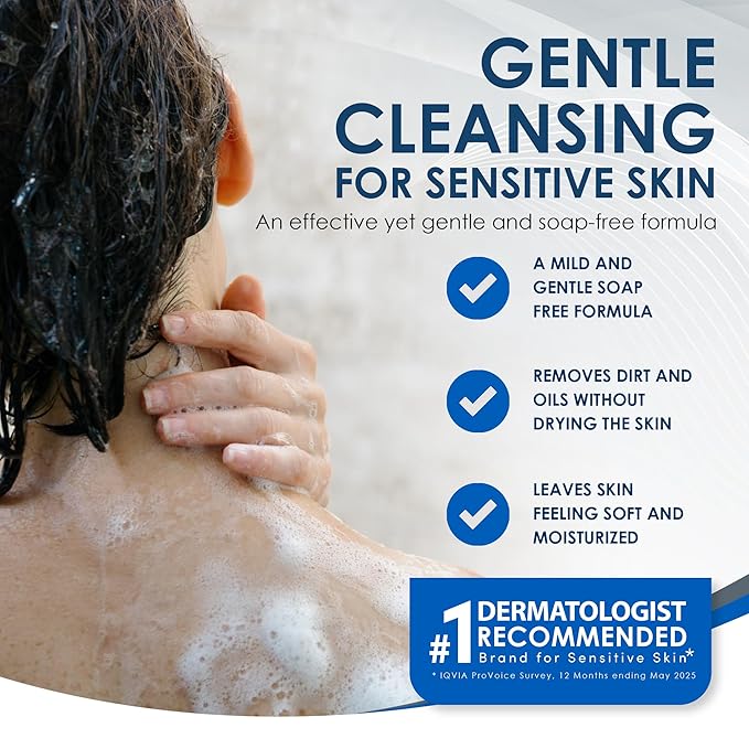 Vanicream Gentle Body Wash, 12 Fl Oz, Formulated without Common Irritants - Image 2