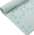 Bathtub Mat Non Slip Ivory 36” X 17” Shower Mat Soft Foam Bath Mats by DwellAid