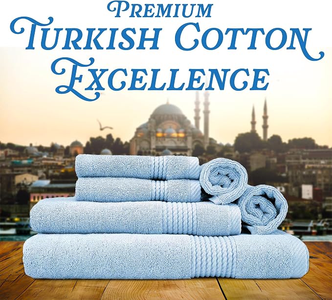 East'N Blue Lara Premium Bath Towel Set 6 Piece - Image 2