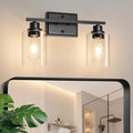 Unicozin 2 Light Bathroom Light Fixtures, Modern Vanity Lights Over Mirror by Unicozin