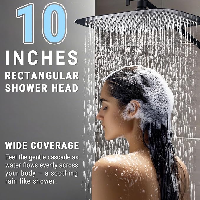 G-Promise All Metal 10 Inch Shower Head - Image 2