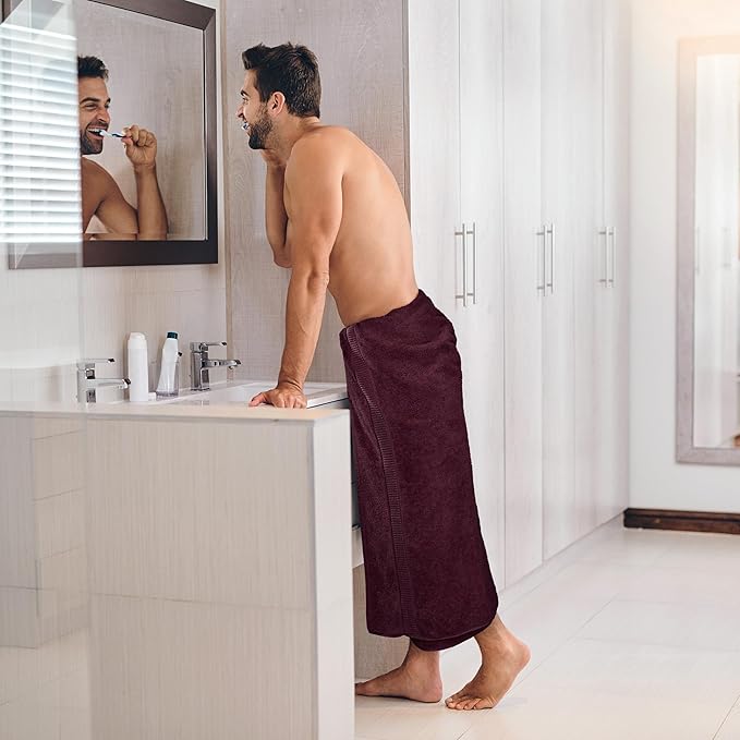 Utopia Towels Luxurious Jumbo Bath Sheet 2 Piece, 600 GSM, 35 by 70 Inches - Image 3