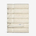 SALBAKOS 100% Turkish Cotton Hand Towel Set of 6 16x30 inch | Heirloom Quality by SALBAKOS