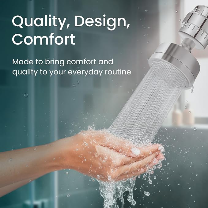 LAIFsolutions Premium Stainless Steel Shower Head – Smooth High-Pressure Spray - Image 7