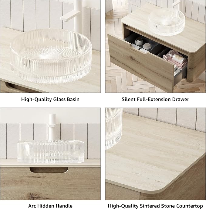 Yayzy 36” Floating Bathroom Vanity - Image 5