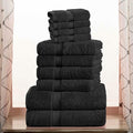 Superior Egyptian Cotton Pile 10 Piece Towel Set, Includes 2 Bath, 4 Hand by SUPERIOR