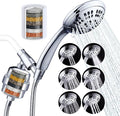 G-Promise Luxury Filtered Handheld Shower Head, 6 Spray Settings Shower Set by G-Promise