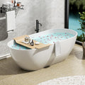 Abruzzo 63" Freestanding Bathtub Solid Surface by ABRUZZO