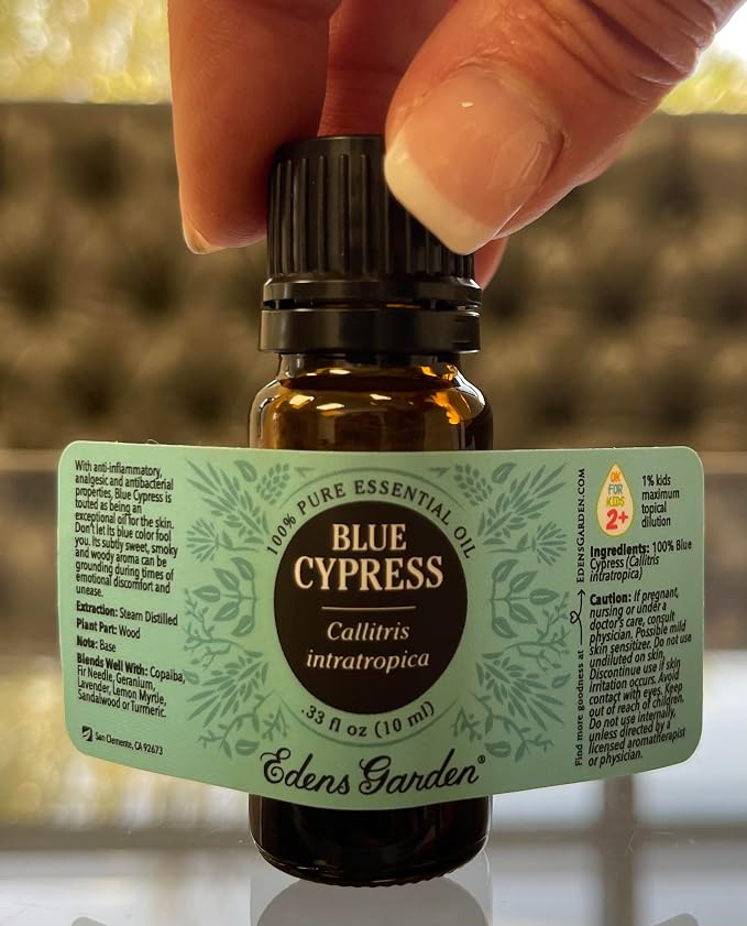 Edens Garden Cypress- Blue Essential Oil- 100% Pure Premium Grade, Therapeutic - Image 9