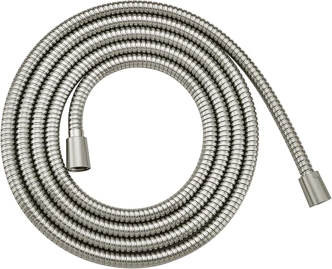 BRIGHT SHOWERS Extra Long Shower Hose 118 Inches – Stainless Steel Handheld by BRIGHTSHOWERS