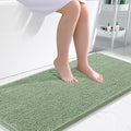 OLANLY Bathroom Rugs 47x24, Extra Soft Absorbent Chenille Bath Rugs, Rubber by OLANLY