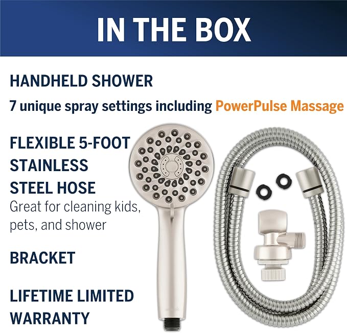 Waterpik High Pressure Hand Held Shower Head - Image 3