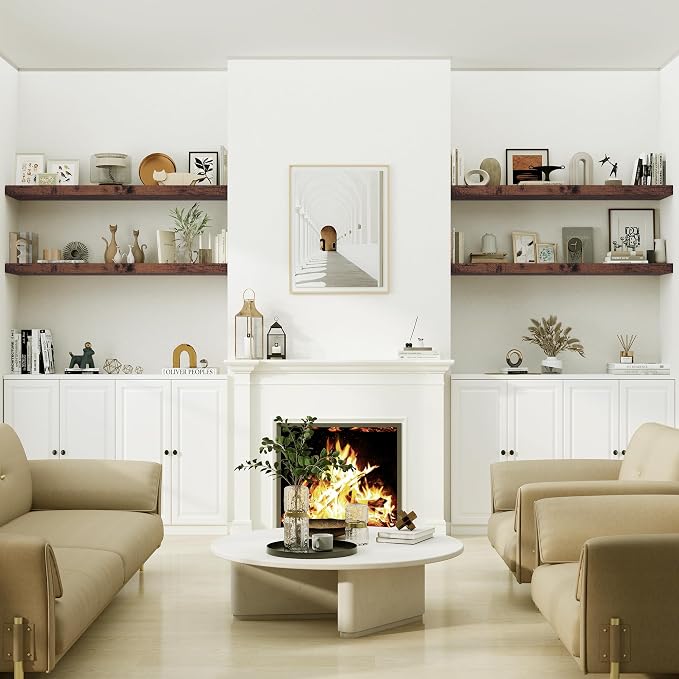 Heimlove 12" Deep Floating Shelves - Image 2