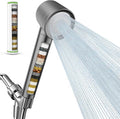 Filtered Shower Head with Handheld, High Pressure Water Flow and Multiple Spray by Sipaote