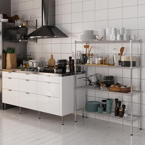 14" Deep x 42" Wide x 54" Height Wire Shelving Kit | 4-Tier | NSF Commercial - Image 2