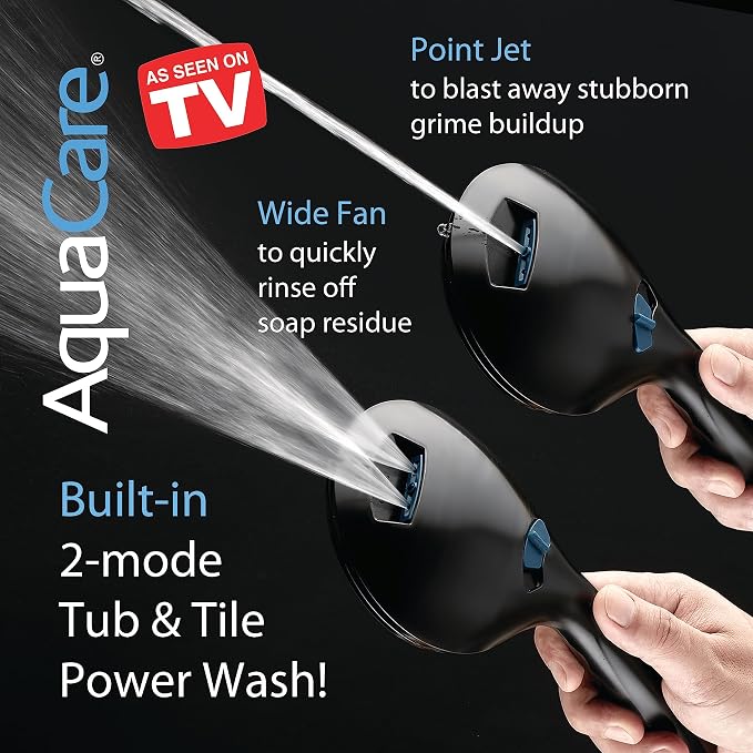 AquaCare High Pressure 8-mode Handheld Shower Head - Image 7