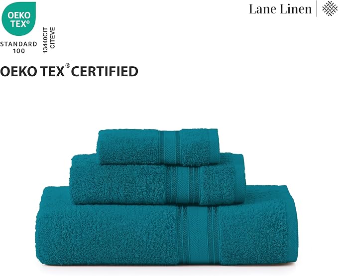 LANE LINEN Luxury 6-Piece Bath Towel Set - Image 8