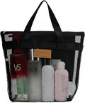 Mesh Shower Caddy Bag Portable Hanging Toiletry and Bath Organizer by TOPASION