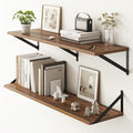 Fun Memories 40 Inch Floating Shelves, 10 Inch Deep Wall Shelf, 40 x 10 by FunMemories