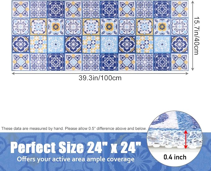 Bathtub Mat Shower Mat Non-Slip 16x 39 Inch, Soft Comfort Bath Mat - Image 6