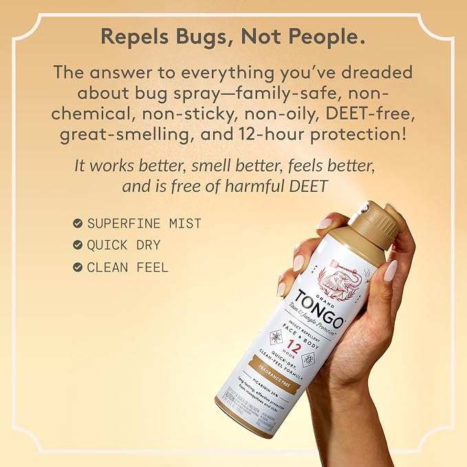 DEET-Free Insect Repellent, The 12 Hour Protection, DEET Alternative – - Image 2