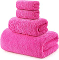 REDKISS Luxury Pink Bath Towel Set of 4, 100% Cotton 900 GSM Premium Bathroom by REDKISSOnline
