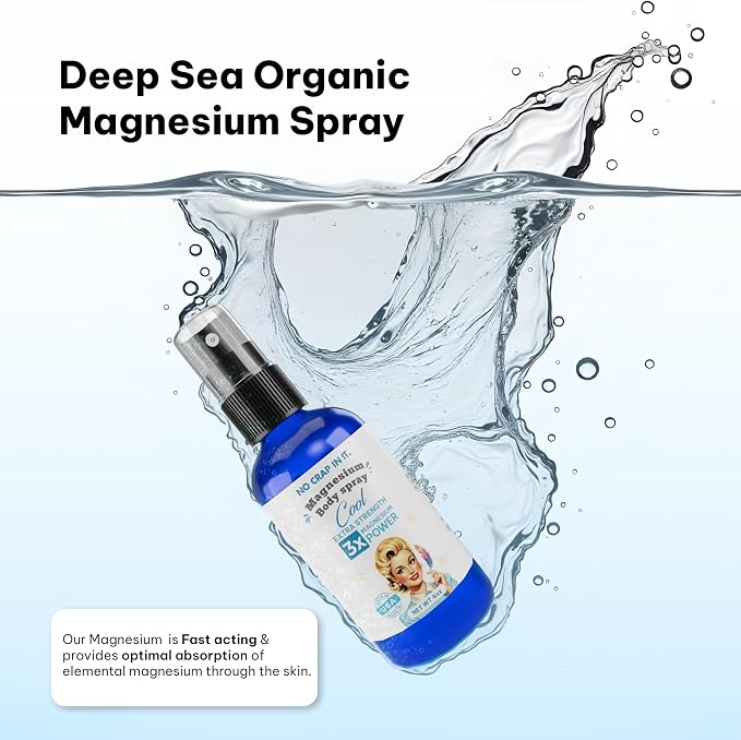 No Crap In It Magnesium Spray, Triple Action!- Your Way to Wellness | Immediate - Image 2