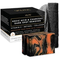 VALITIC Charcoal Kojic Acid Turmeric Black Soap Bar Dark Spot Remover by VALITIC