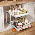 Golener 2-Tier Expandable Pull Out Cabinet Organizer by Golener