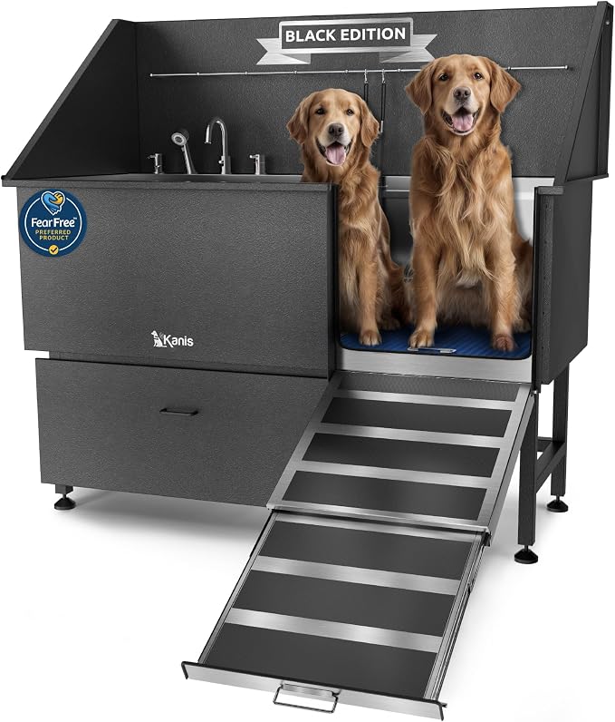KANIS Black Line Professional Dog Washing Station by KANIS