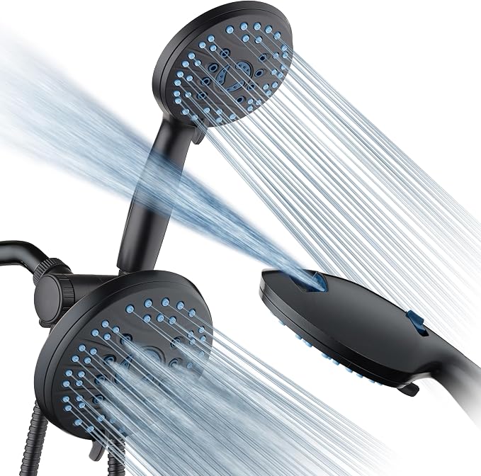 Hotel Spa AquaCare As-Seen-On-TV High Pressure Handheld & Rain 50-mode 3-way by HotelSpa
