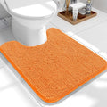 OLANLY Toilet Rugs U-Shaped 24x20, Extra Soft Absorbent Chenille Contour by OLANLY