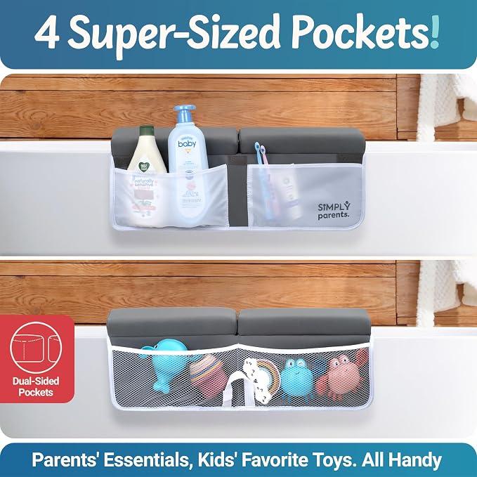 Simply Parents Comfortable Baby Bath Kneeler and Elbow Rest Pad Set - Image 3