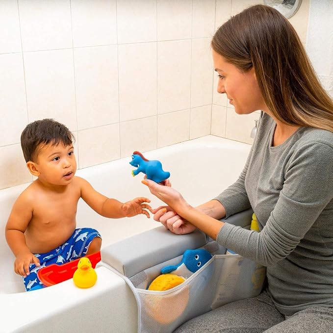 Bath Kneeler, Baby Bath Kneeler and Elbow Rest Pad Set, Kneeling Pad - Image 6