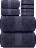 White Classic Luxury Bath Towel Set of 8 Pieces by WhiteClassic