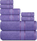 Casa Lino Bath Towel Set of 8 by CASALINO