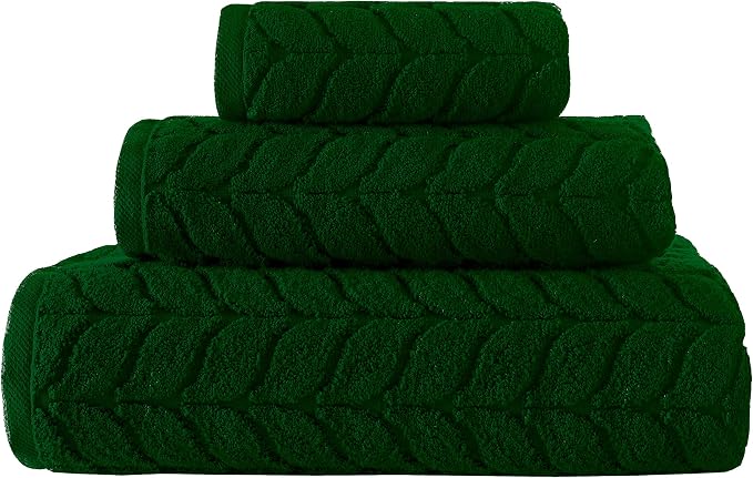 BAGNO MILANO Turkish Bath Towels, Soft Plush Jacquard Luxury Bath Towels by BagnoMilanoLuxurySoftness