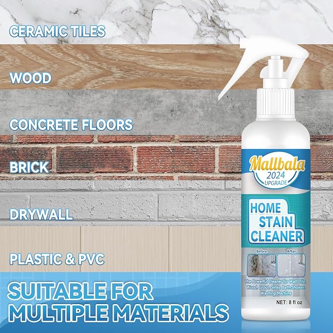 Wall Cleaner Spray, Household Mold Stain Cleaning Spray Deep Clean, All-Purpose - Image 7