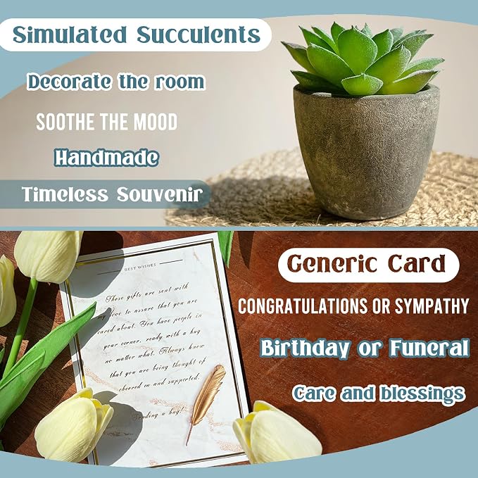 Get Well Soon Gift Baskets For Women, Care Package, Sympathy Gifts, Condolences - Image 8