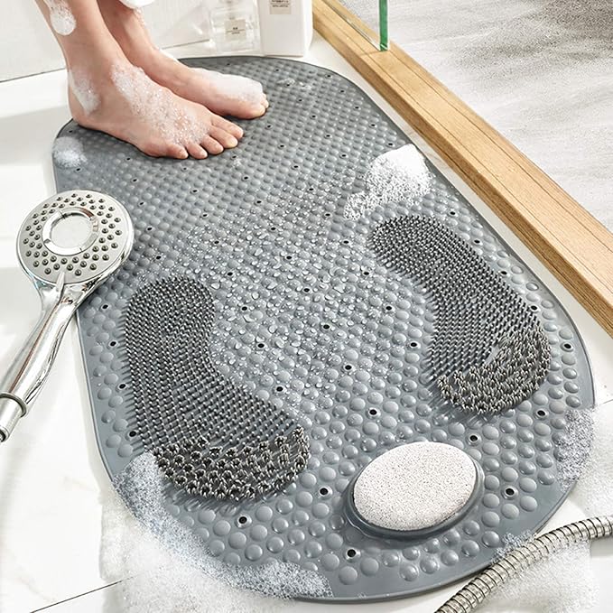 MOLFUJ 32"X16" Foot Scrubber Shower Mat by MOLFUJ
