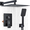 Shower System Modern Rain Brass Faucet Set by JQBQS