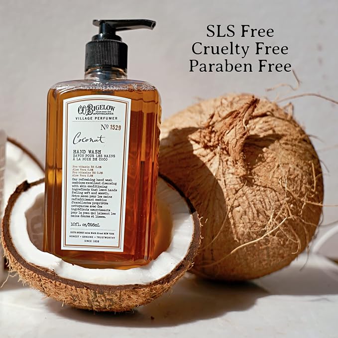 C.O. Bigelow Coconut Hand Wash, Village Perfumer Liquid Hand Soap - Image 9