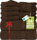 Utopia Towels 8-Piece Premium Towel Set, 2 Bath Towels, 2 Hand Towels, and 4 by UTOPIATOWELS