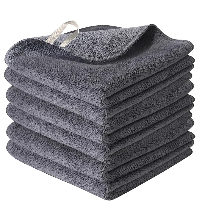 Nugilla Makeup Remover Cloth 12 x 12 Inch, Reusable Makeup Remover Towels by Nugilla