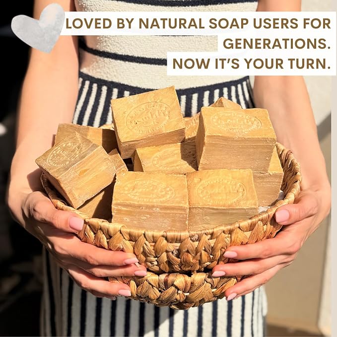 Aleppo Soap -%20 Laurel Oil, %80 Olive Oil, Traditional Production, Natural - Image 6
