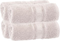 Melissa Linen, Fingertip Towels 4 Pack, 100% Turkish Cotton, Small Hand Towels by MelissaLinen