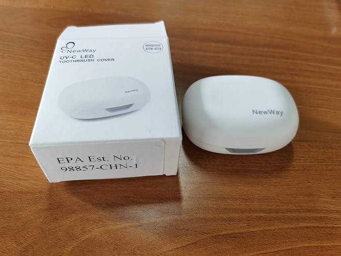 NewWay Mini Toothbrush Sanitizer Cover Rechargeable Travel Toothbrush Case - Image 8