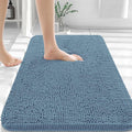 OLANLY Bathroom Rugs 36x24, Extra Soft Absorbent Chenille Bath Rugs, Rubber by OLANLY