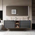 Double Sink Bathroom Vanity Set by ZGNBSD
